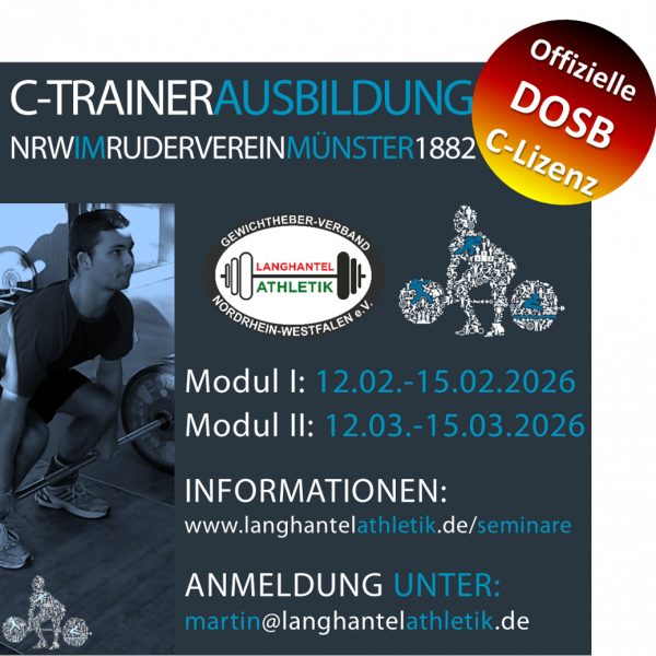 C-TRAINER AUSBILDUNG NORDRHEIN-WESTFALEN IN MÜNSTER