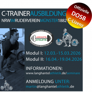C-TRAINER AUSBILDUNG NORDRHEIN-WESTFALEN IN MÜNSTER