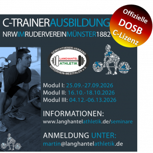 C-TRAINER AUSBILDUNG NORDRHEIN-WESTFALEN IN MÜNSTER